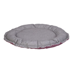 Pet Comfort Sunflower Çift Taraflı Kedi ve Köpek Yatağı Pembe Gri 60 Cm - 3