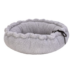 Pet Comfort Sunflower Kedi ve Köpek Yatağı Çift Taraflı Peluş 60 Cm - Pet Comfort