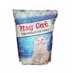 PisyCat Silika Süper Emici Kristal Kedi Kumu 3,6 Lt - Pisycat