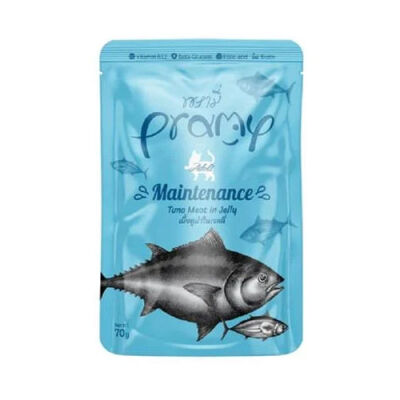 Pramy Maintenance Jöle İçinde Yağsız Ton Balıklı Yetişkin Kedi Konservesi 70 Gr - 1