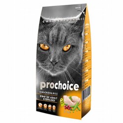 Pro Choice 32 Sterilised Tavuklu ve Pirinçli Kısırlaştırılmış Kedi Maması 15 Kg P4501 - Pro Choice