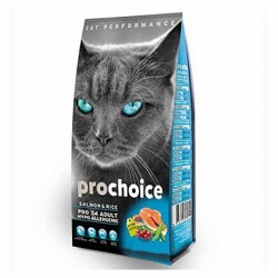 Pro Choice Pro 34 Somonlu ve Pirinçli Yetişkin Kedi Maması 2 Kg P4604 - Pro Choice