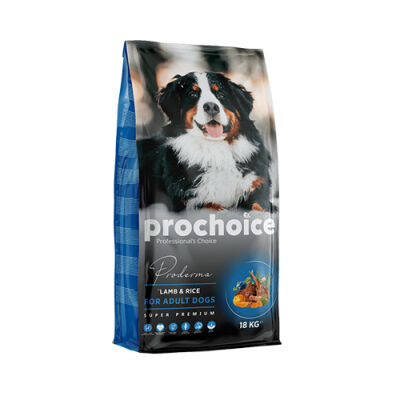 Pro Choice Proderma Kuzulu ve Pirinçli Yetişkin Köpek Maması 18 Kg P4000 - 1