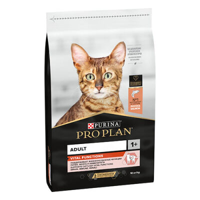 Pro Plan Adult Somonlu Yetişkin Kedi Maması 10 Kg - 1