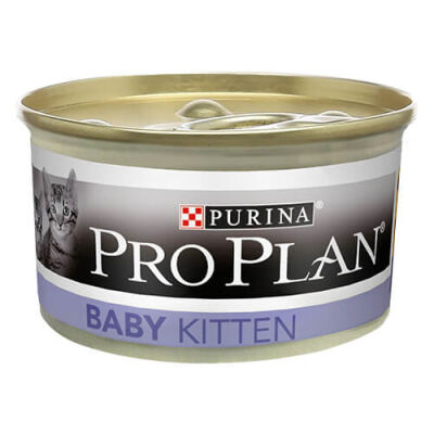 Pro Plan Baby Kitten Tavuklu Yavru Kedi Konservesi 12 Adet 85 Gr - 1