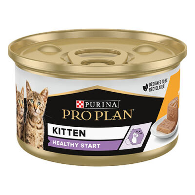 Pro Plan Kitten Tavuklu Yavru Kedi Konservesi 12 Adet 85 Gr - 1