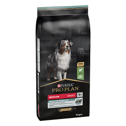 Pro Plan Medium Adult Sensitive Digestion Kuzulu Orta Irk Yetişkin Köpek Maması 14 Kg - 1