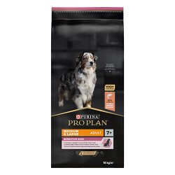 Pro Plan Medium Large Senior Sensitive Skin Somonlu ve Pirinçli Orta ve Büyük Irk Yaşlı Köpek Maması 14 Kg - 2