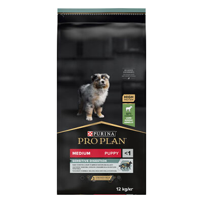 Pro Plan Medium Puppy Sensitive Digestion Kuzulu Orta Irk Yavru Köpek Maması 12 Kg - 2