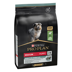 Pro Plan Medium Puppy Sensitive Digestion Kuzulu Orta Irk Yavru Köpek Maması 3 Kg - Pro Plan