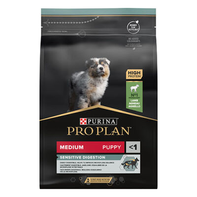 Pro Plan Medium Puppy Sensitive Digestion Kuzulu Orta Irk Yavru Köpek Maması 3 Kg - 2