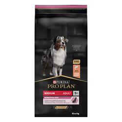 Pro Plan Medium Sensitive Skin Adult Somonlu Orta Irk Yetişkin Köpek Maması 14 Kg - 2