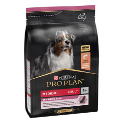 Pro Plan Medium Sensitive Skin Adult Somonlu Orta Irk Yetişkin Köpek Maması 3 Kg - Pro Plan