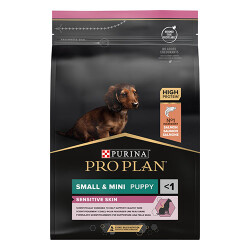 Pro Plan Small & Mini Puppy Sensitive Skin Somonlu Küçük Irk Yavru Köpek Maması 3 Kg - Pro Plan