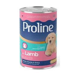 Proline Kuzu Etli Gravy Yavru Köpek Konservesi 12 Adet 400 Gr - Proline