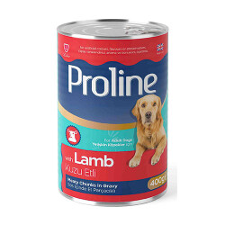 Proline Kuzu Etli Gravy Yetişkin Köpek Konservesi 12 Adet 400 Gr - Proline