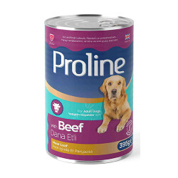 Proline Parça Dana Etli Pate Yetişkin Köpek Konservesi 12 Adet 395 Gr - Proline