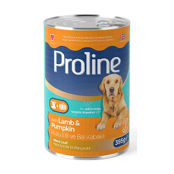 Proline Parça Kuzu Etli ve Bal Kabaklı Pate Yetişkin Köpek Konservesi 12 Adet 395 Gr - Proline