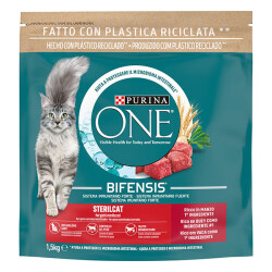 Purina One Sterilised Sığır Etli Kısırlaştırılmış Kedi Maması 1,5 Kg - Purina One