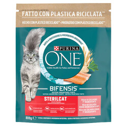 Purina One Sterilised Somonlu Kısırlaştırılmış Kedi Maması 2 Adet 800 Gr - Purina One