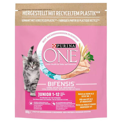 Purina One Junior Tavuklu Yavru Kedi Maması 800 Gr - 1