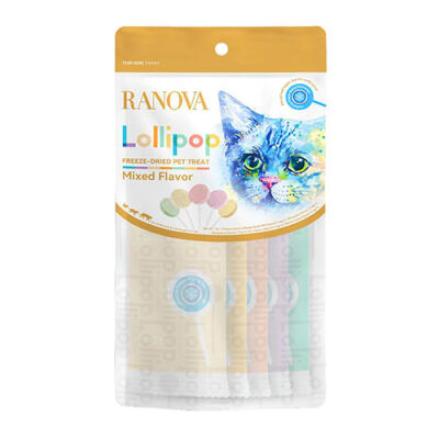 Ranova Lolipop Karışık Çeşitli Kedi Ödül Maması 1,4 Gr 5'li - 1