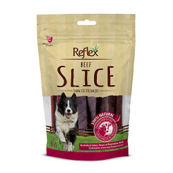 Reflex Beef Slice Dana Eti Dilim Köpek Ödülü 80 Gr - Reflex