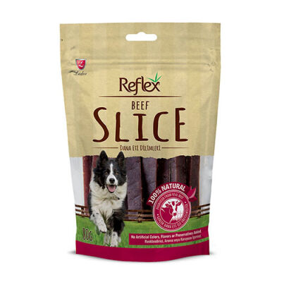 Reflex Beef Slice Dana Eti Dilim Köpek Ödülü 80 Gr - 1