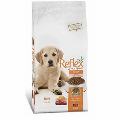 Reflex Biftekli ve Pirinçli Yavru Köpek Maması 15 Kg - 1