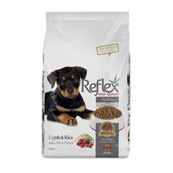 Reflex Kuzulu ve Pirinçli Yavru Köpek Maması 15 Kg - Reflex