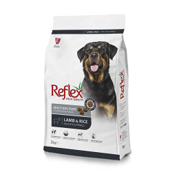 Reflex Kuzulu ve Pirinçli Yetişkin Köpek Maması 3 Kg - Reflex
