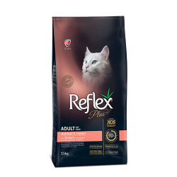 Reflex Plus Hairball İndoor Somonlu Yetişkin Kedi Maması 15 Kg - Reflex Plus