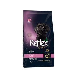 Reflex Plus High Energy Yüksek Aktiviteli Dana Etli Yetişkin Köpek Maması 3 Kg - Reflex Plus