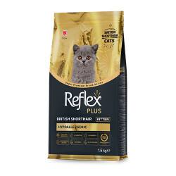 Reflex Plus HypoAllergenic British Shorthair Yavru Kedi Maması 1,5 Kg - 3