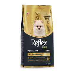 Reflex Plus HypoAllergenic Pomerian Yavru Köpek Maması 1,5 Kg - Reflex Plus