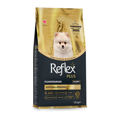 Reflex Plus HypoAllergenic Pomerian Yavru Köpek Maması 1,5 Kg - 1