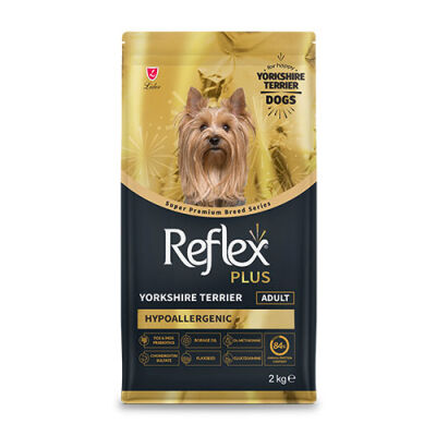 Reflex Plus HypoAllergenic Yorkshire Terrier Yetişkin Köpek Maması 2 Kg - 1