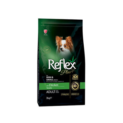 Reflex Plus Mini Small Küçük ve Mini Irk Tavuklu Yetişkin Köpek Maması 3 Kg - 1