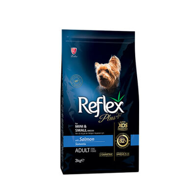 Reflex Plus Mini Small Somonlu Küçük Irk Yetişkin Köpek Maması 3 Kg - 1