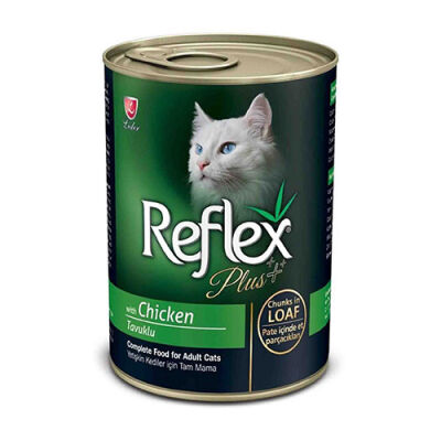 Reflex Plus Tavuklu Pate Yetişkin Kedi Konservesi 400 Gr - 1