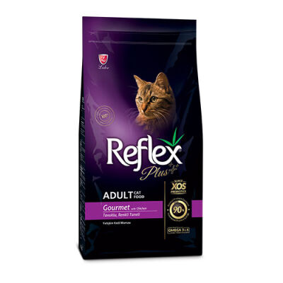 Reflex Plus Tavuklu Renkli Taneli Yetişkin Kedi Maması 15 Kg - 1