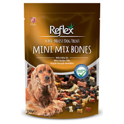 Reflex Semi Moist Küçük Karışık Kemik Yarı Yumuşak Köpek Ödülü 150 Gr - Reflex