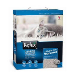 Reflex Sensitive Unscented Kokusuz Topaklanan Kedi Kumu 2x10 Lt - Reflex