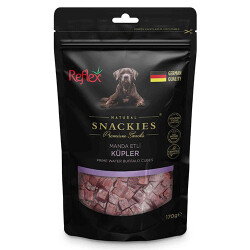 Reflex Snackies Natural Manda Etli Küp Tahılsız Köpek Ödül Maması 170 Gr - Reflex