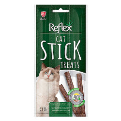 Reflex Stick Av Hayvanlı ve Kaz Etli Tahılsız Kedi Ödül Çubuğu 3x5 Gr - Reflex