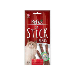 Reflex Stick Biftekli ve Kuzulu Tahılısız Kedi Ödül Çubuğu 3x5 Gr - Reflex