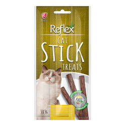 Reflex Stick Hindili ve Kuzulu Tahılsız Kedi Ödül Çubuğu 3x5 Gr - Reflex