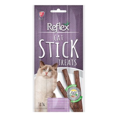 Reflex Stick Kümes Hayvanlı ve Kızılcıklı Tahılsız Kedi Ödül Çubuğu 3x5 Gr - 1