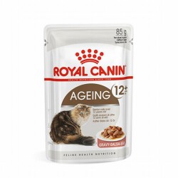 Royal Canin Ageing 12+ Gravy Pouch Yaşlı Kedi Konservesi 12 Adet 85 Gr - Royal Canin