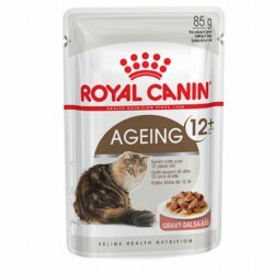Royal Canin Ageing 12+ Gravy Pouch Yaşlı Kedi Konservesi 6 Adet 85 Gr - Royal Canin